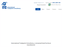 Tablet Screenshot of itc-tradepoint.com